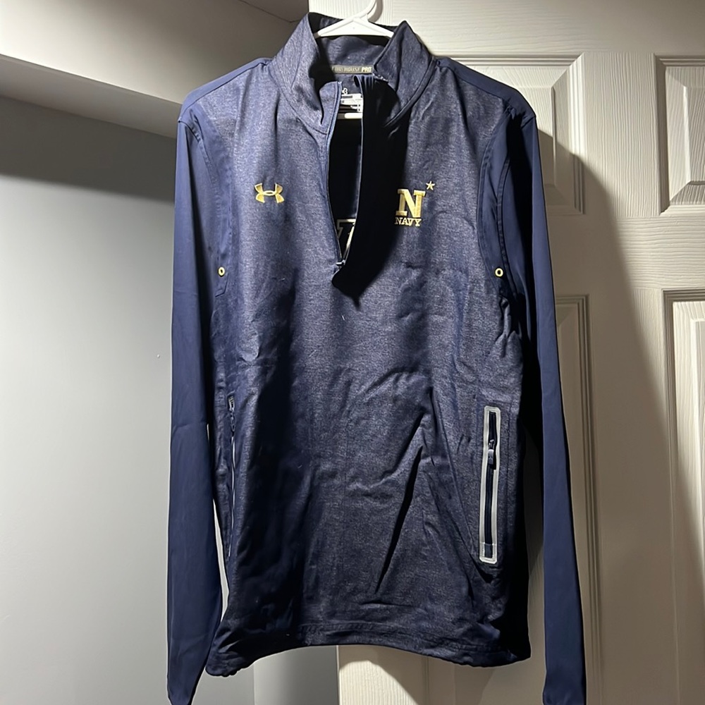 Under Armour Men’s All Season Navy Quarterzip